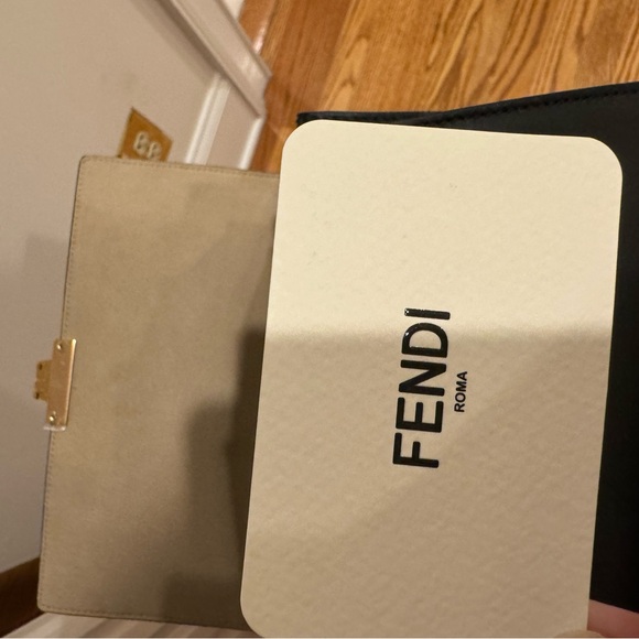 FENDI Vitello Liberty Bi-Color FF 1974 Authentic - Picture 8 of 9